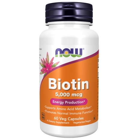 Biotin 5000mcg 60vcaps